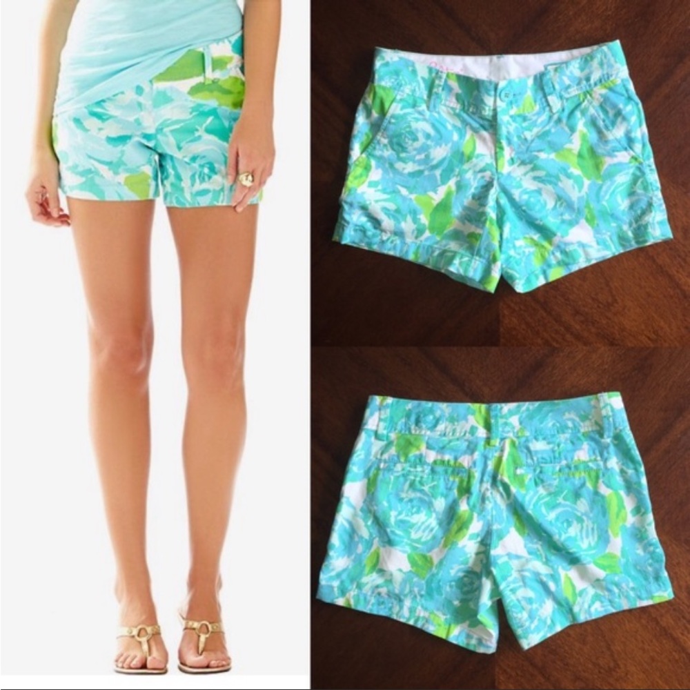 Lilly Pulitzer The Callahan Short Pool side Blue